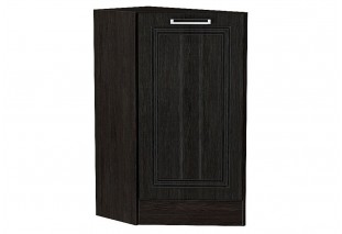 Шкаф нижний торцевой Прага Венге премиум / Graphite 29,6 х 55,2 х 81,6 см