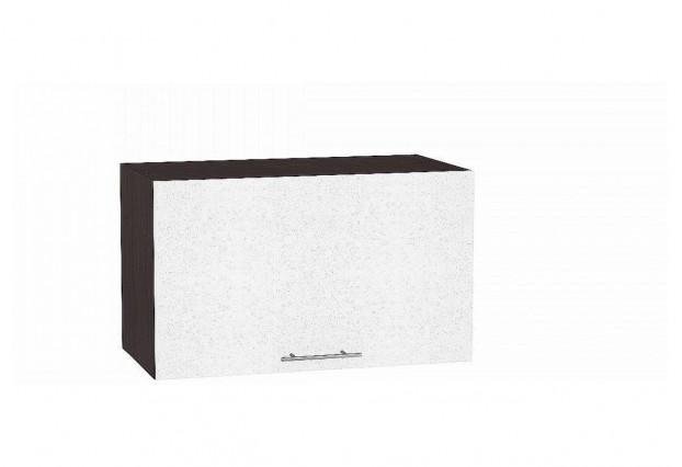 Шкаф верхний горизонтальный Валерия-М Белый металлик / Graphite 60 х 31,8 х 35,8 см
