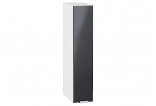 Шкаф верхний бутылочница Фьюжн Anthracite / Белый 15 х 32 х 71,6 см