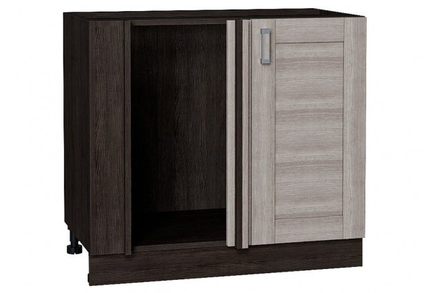 Шкаф нижний угловой Лофт Cappuccino Veralinga / Graphite 89 х 48 х 81,6 см