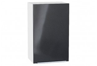 Шкаф верхний с 1-ой дверцей Фьюжн Anthracite / Белый 45 х 32 х 71,6 см