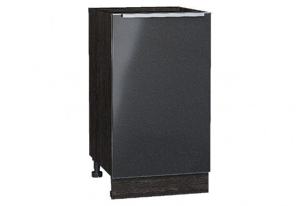 Шкаф нижний с 1-ой дверцей Фьюжн Anthracite / Graphite 45 х 48 х 81,6 см