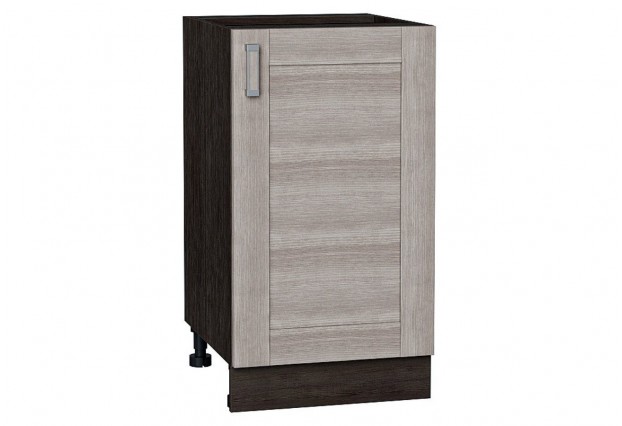 Шкаф нижний с 1-ой дверцей Лофт Cappuccino Veralinga / Graphite 45 х 48 х 81,6 см