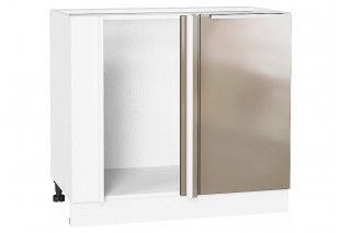 Шкаф нижний угловой Фьюжн Gallant / Белый 89 х 48 х 81,6 см