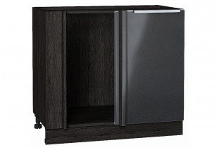 Шкаф нижний угловой Фьюжн Anthracite / Graphite 89 х 48 х 81,6 см