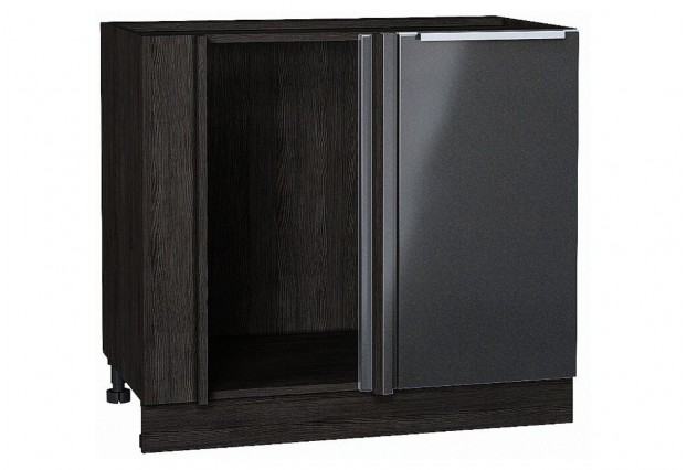 Шкаф нижний угловой Фьюжн Anthracite / Graphite 89 х 48 х 81,6 см
