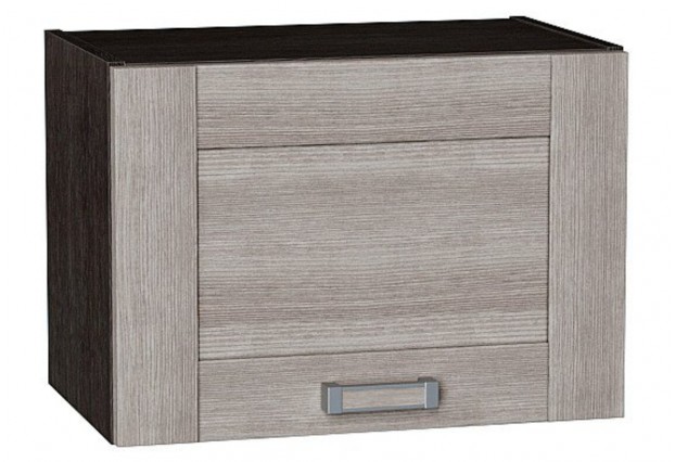 Шкаф верхний горизонтальный Лофт Cappuccino Veralinga / Graphite 50 х 32 х 35,8 см