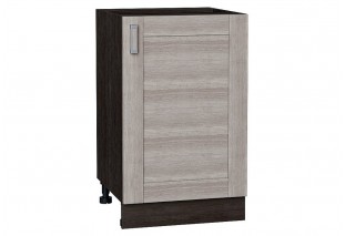 Шкаф нижний с 1-ой дверцей Лофт Cappuccino Veralinga / Graphite 50 х 48 х 81,6 см