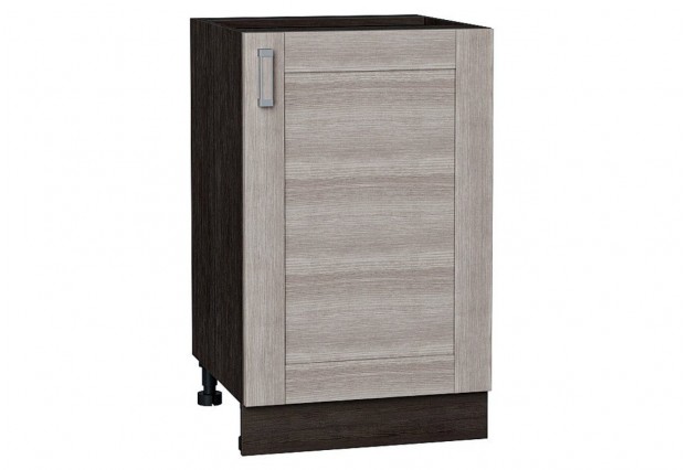 Шкаф нижний с 1-ой дверцей Лофт Cappuccino Veralinga / Graphite 50 х 48 х 81,6 см