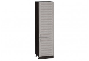 Шкаф пенал с 2-мя дверцами Лофт Cappuccino Veralinga / Graphite 60 х 57,6 х 213,2 см