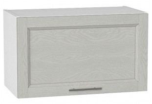 Шкаф верхний горизонтальный Сканди Cappuccino Softwood / Белый 60 х 32 х 35,8 см