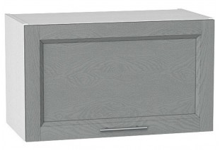 Шкаф верхний горизонтальный Сканди Grey Softwood / Белый 60 х 32 х 35,8 см