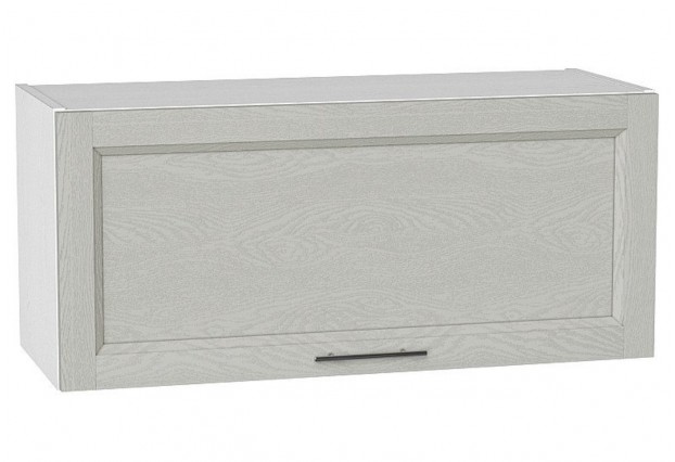 Шкаф верхний горизонтальный Сканди Cappuccino Softwood / Белый 80 х 32 х 35,8 см