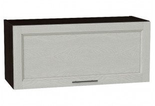 Шкаф верхний горизонтальный Сканди Cappuccino Softwood / Graphite 80 х 32 х 35,8 см