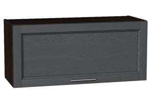 Шкаф верхний горизонтальный Сканди Graphite Softwood / Graphite 80 х 32 х 35,8 см