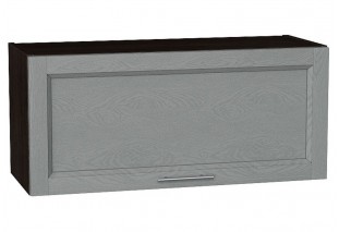 Шкаф верхний горизонтальный Сканди Grey Softwood / Graphite 80 х 32 х 35,8 см