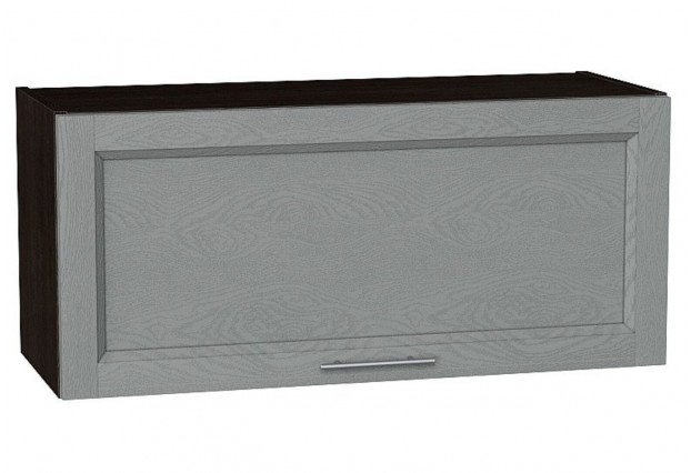 Шкаф верхний горизонтальный Сканди Grey Softwood / Graphite 80 х 32 х 35,8 см