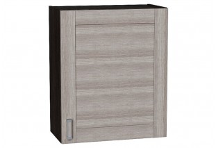 Шкаф верхний с 1-ой дверцей Лофт Cappuccino Veralinga / Graphite 60 х 32 х 71,6 см