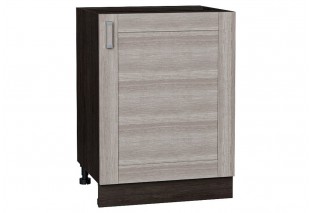 Шкаф нижний с 1-ой дверцей Лофт Cappuccino Veralinga / Graphite 60 х 48 х 81,6 см
