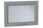 Шкаф верхний горизонтальный остекленный Сканди Grey Softwood / Graphite 50 х 32 х 35,8 см