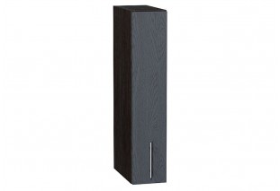 Шкаф верхний бутылочница Сканди Graphite Softwood / Graphite 15 х 32 х 71,6 см