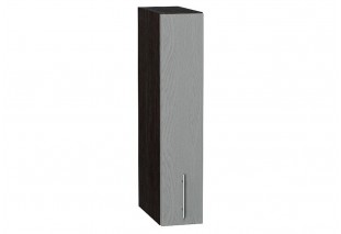 Шкаф верхний бутылочница Сканди Grey Softwood / Graphite 15 х 32 х 71,6 см
