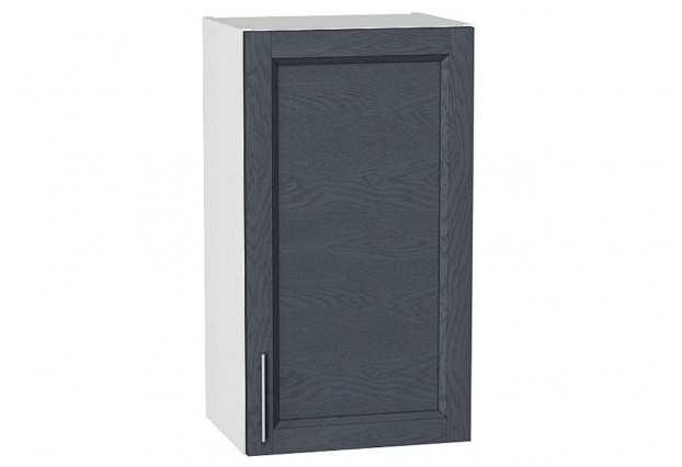 Шкаф верхний с 1-ой дверцей Сканди Graphite Softwood / Белый 40 х 32 х 71,6 см