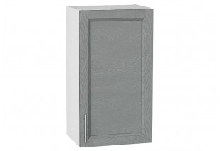 Шкаф верхний с 1-ой дверцей Сканди Grey Softwood / Белый 40 х 32 х 71,6 см