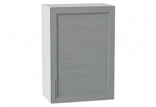 Шкаф верхний с 1-ой дверцей Сканди Grey Softwood / Белый 50 х 32 х 71,6 см