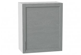 Шкаф верхний с 1-ой дверцей Сканди Grey Softwood / Белый 60 х 32 х 71,6 см