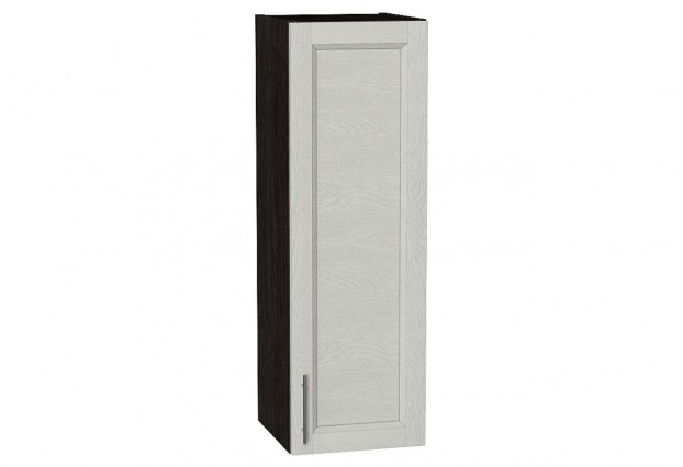 Шкаф верхний с 1-ой дверцей Сканди Cappuccino Softwood / Graphite 30 х 32 х 92 см