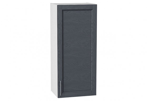 Шкаф верхний с 1-ой дверцей Сканди Graphite Softwood / Белый 40 х 32 х 92 см