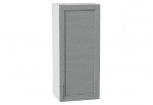 Шкаф верхний с 1-ой дверцей Сканди Grey Softwood / Белый 40 х 32 х 92 см