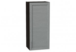 Шкаф верхний с 1-ой дверцей Сканди Grey Softwood / Graphite 40 х 32 х 92 см