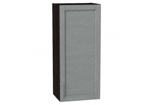 Шкаф верхний с 1-ой дверцей Сканди Grey Softwood / Graphite 40 х 32 х 92 см