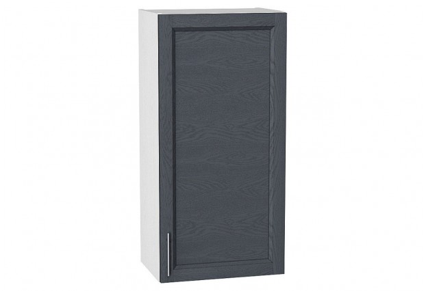 Шкаф верхний с 1-ой дверцей Сканди Graphite Softwood / Белый 45 х 32 х 92 см