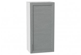 Шкаф верхний с 1-ой дверцей Сканди Grey Softwood / Белый 45 х 32 х 92 см