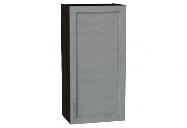 Шкаф верхний с 1-ой дверцей Сканди Grey Softwood / Graphite 45 х 32 х 92 см