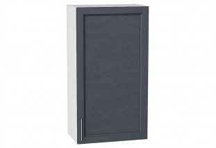 Шкаф верхний с 1-ой дверцей Сканди Graphite Softwood / Белый 50 х 32 х 92 см
