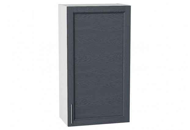 Шкаф верхний с 1-ой дверцей Сканди Graphite Softwood / Белый 50 х 32 х 92 см