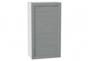 Шкаф верхний с 1-ой дверцей Сканди Grey Softwood / Белый 50 х 32 х 92 см