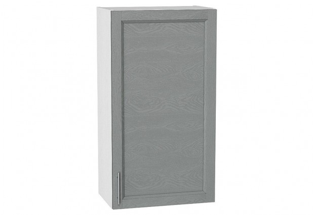 Шкаф верхний с 1-ой дверцей Сканди Grey Softwood / Белый 50 х 32 х 92 см