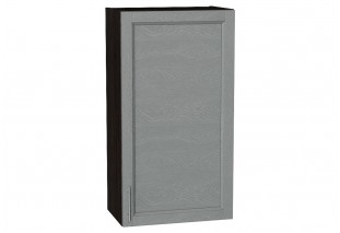 Шкаф верхний с 1-ой дверцей Сканди Grey Softwood / Graphite 50 х 32 х 92 см