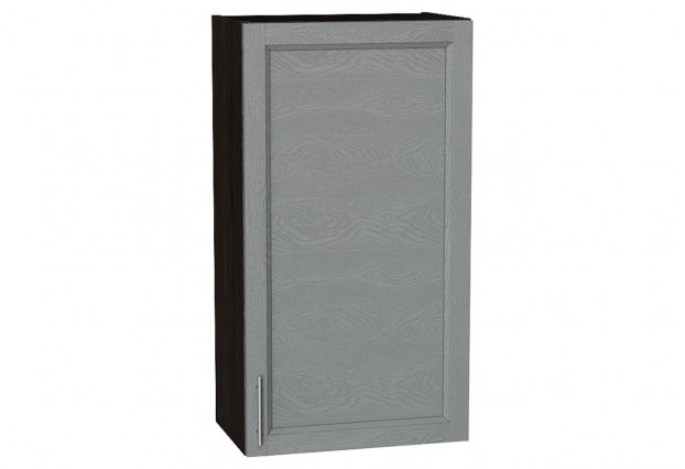 Шкаф верхний с 1-ой дверцей Сканди Grey Softwood / Graphite 50 х 32 х 92 см