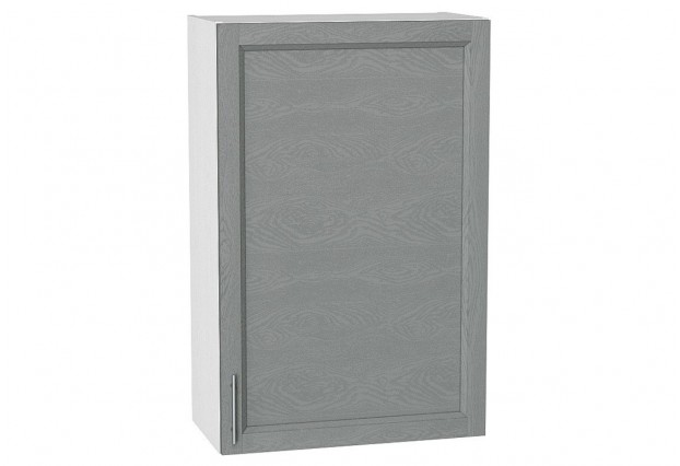 Шкаф верхний с 1-ой дверцей Сканди Grey Softwood / Белый 60 х 32 х 92 см