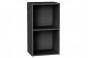 Шкаф верхний с 1-ой остекленной дверцей Сканди Grey Softwood / Graphite 40 х 32 х 71,6 см