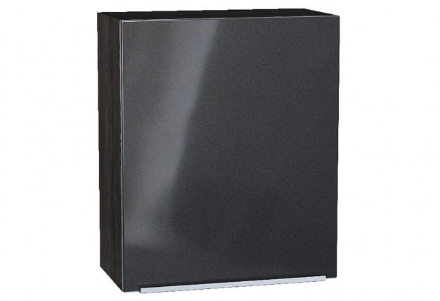 Шкаф верхний с 1-ой дверцей Фьюжн Anthracite / Graphite 60 х 32 х 71,6 см