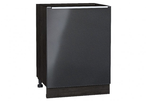 Шкаф нижний с 1-ой дверцей Фьюжн Anthracite / Graphite 60 х 48 х 81,6 см