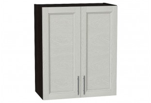 Шкаф верхний с 2-мя дверцами Сканди Cappuccino Softwood / Graphite 60 х 32 х 71,6 см