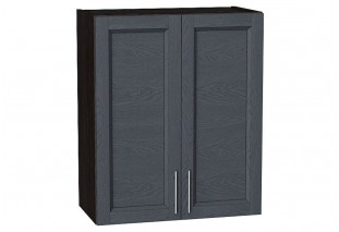 Шкаф верхний с 2-мя дверцами Сканди Graphite Softwood / Graphite 60 х 32 х 71,6 см